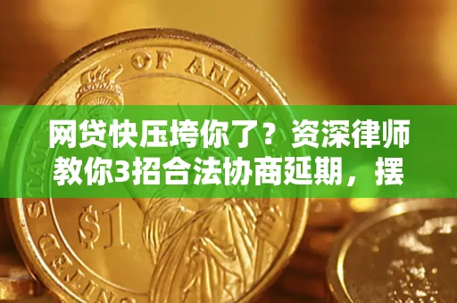 武汉网贷快压垮你了？资深律师教你3招合法协商延期，摆脱暴力催收！