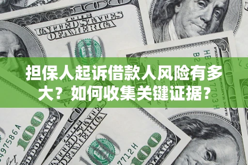 武汉担保人起诉借款人风险有多大？如何收集关键证据？