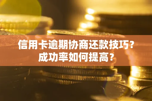 武汉信用卡逾期协商还款技巧？成功率如何提高？