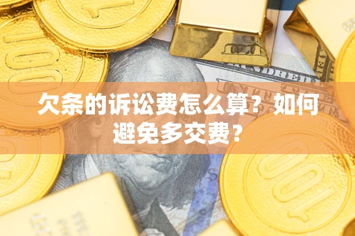 武汉欠条的诉讼费怎么算？如何避免多交费？