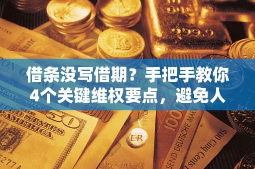 武汉借条没写借期？手把手教你4个关键维权要点，避免人财两空