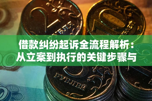 武汉借款纠纷起诉全流程解析：从立案到执行的关键步骤与防败诉指南